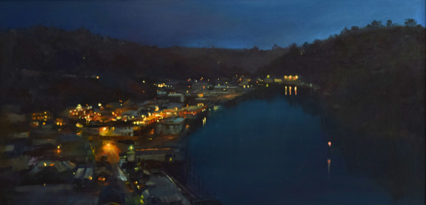 The Lights of Noyo Harbor by Bruce Hancock