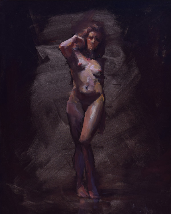 Standing Nude by Bruce Hancock