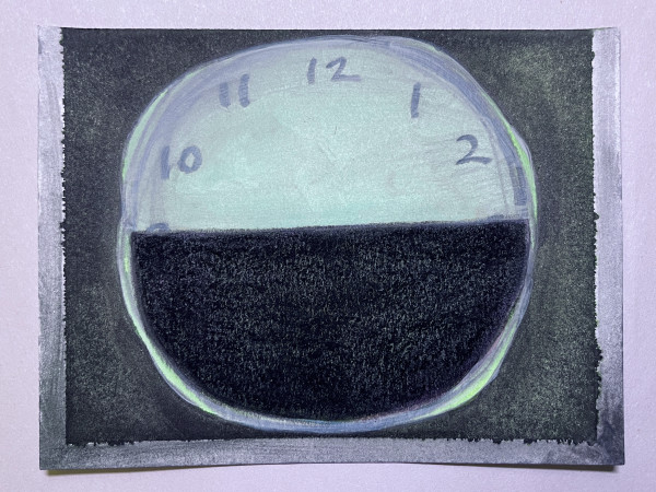 Drowned Clock (Study 3) by Carmel Dor