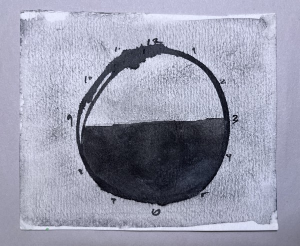 Drowned Clock (Study 1) by Carmel Dor