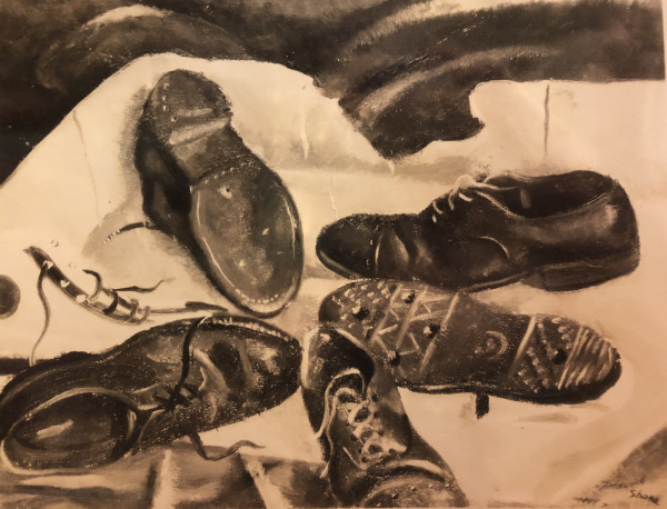 "Worn Shoes" named by CLL by Frederick Emmanuel  Shane aka "Fred Shane", Image 1.