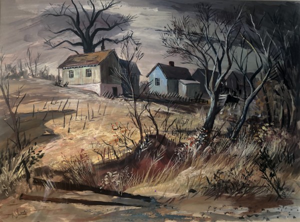 "Missouri Landscape View from Below" named by CLL by Fred Shane, Image 1.