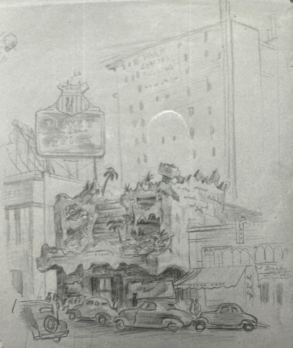 "Los Angeles?:  Park Central" named by CLL by Fred Shane, Image 1.