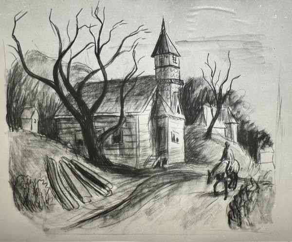 "Country Church, The" named by CLL by Fred Shane, Image 1.
