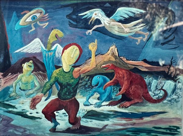 "Communion with the Birds and the Beasts" by Fred Shane, Image 1.