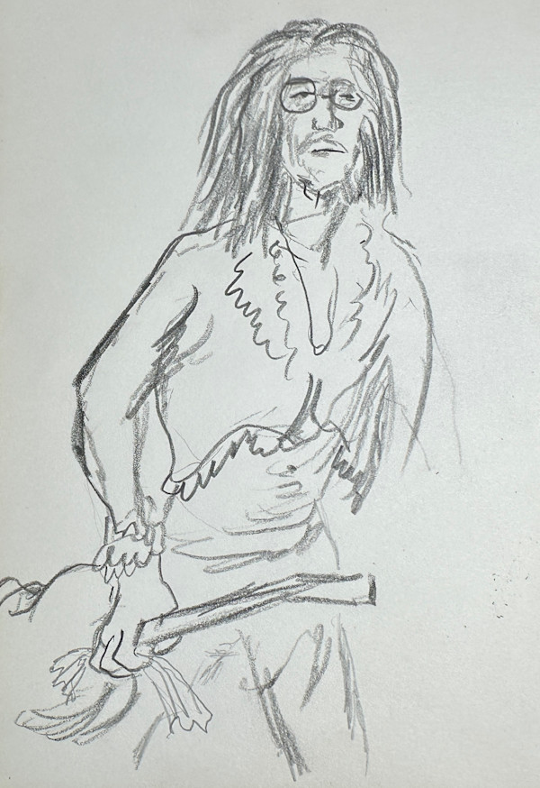 "Guitar Player, The" named by CLL by Fred Shane, Image 1.