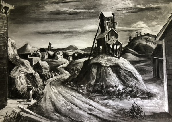 "Dilapidated House" named by CLL by Fred Shane, Image 1.