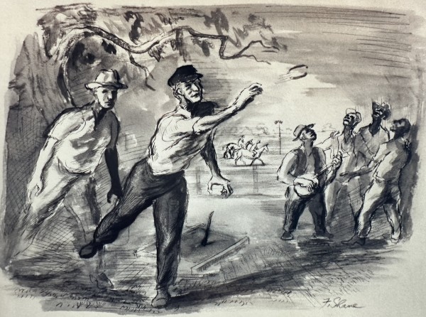 "Game of Horseshoe " named by CLL by Fred Shane, Image 1.