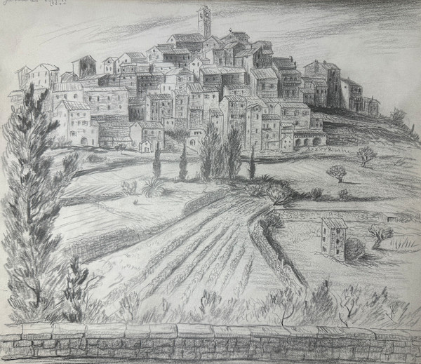 "Gattieres, Southern France" by Fred Shane, Image 1.