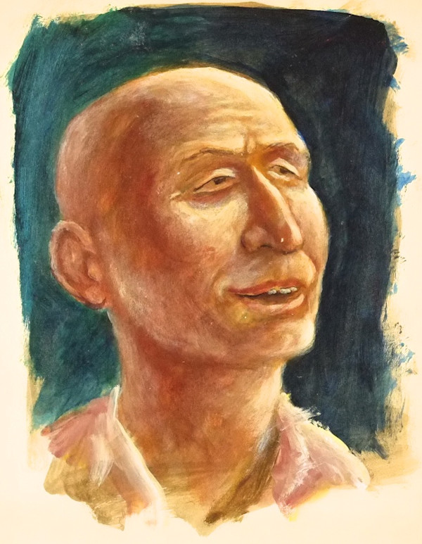 "Bemused Man" by Fred Shane, Image 1.
