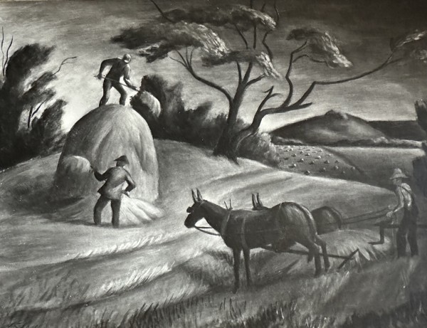 "Hay Harvest" named by CLL by Fred Shane, Image 1.