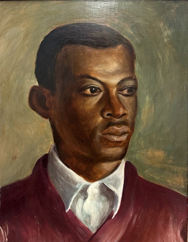"Portrait of a Negro" aka "Portrait of a Young Man in Red Jacket" named by CLL by Fred Shane, Image 1.