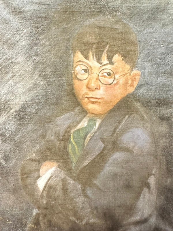 "Portrait: Young Boy" named by CLL by Fred Shane, Image 1.