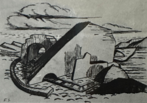 "Abstract: Landscape" named by CLL by Fred Shane, Image 1.
