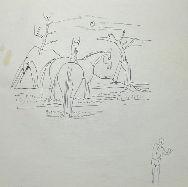 "Two Horses" named by CLL by Fred Shane, Image 1.