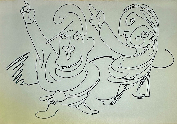 "Two Goofs" named by CLL by Fred Shane, Image 1.