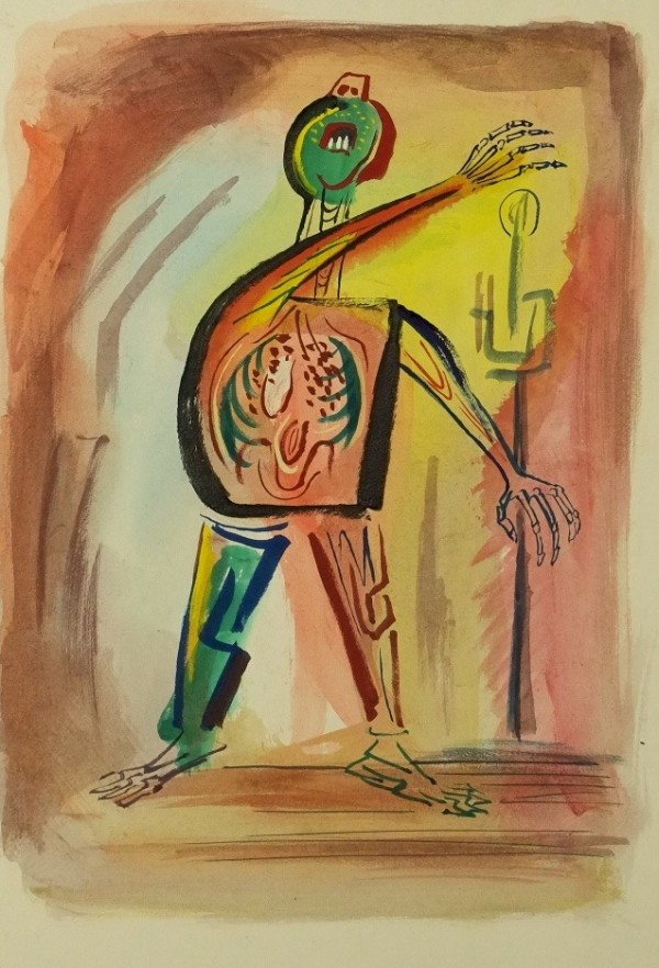 "Surreal Man" by Fred Shane, Image 1.