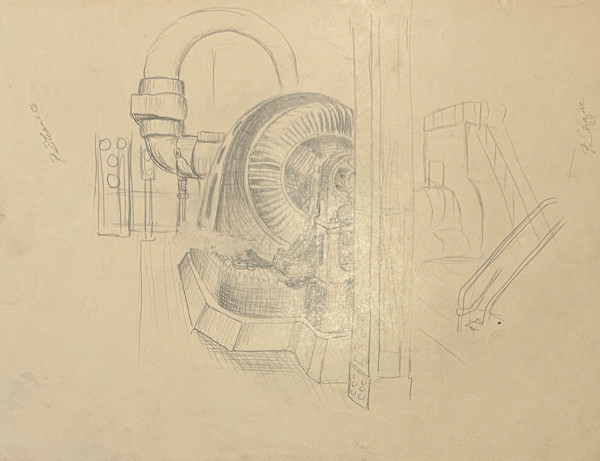 "Katy Elevator, Co.? Industrial Machine" named by CLL by Fred Shane, Image 1.