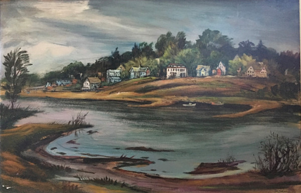 "An Inlet, Maine" by Fred Shane, Image 1.