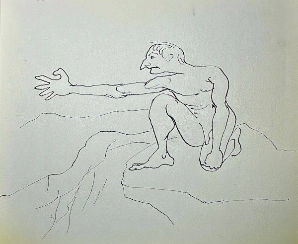 "Reaching Man" named by CLL by Fred Shane, Image 1.