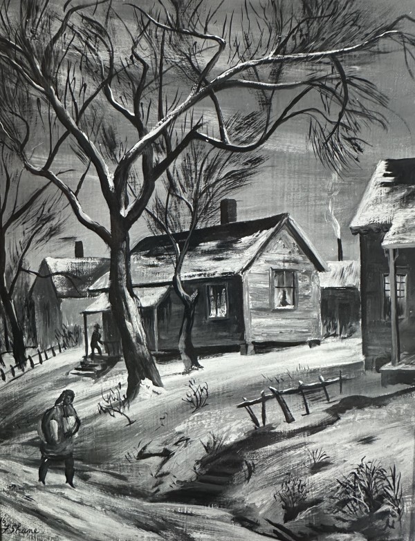 "Winter Evening" by Fred Shane, Image 1.