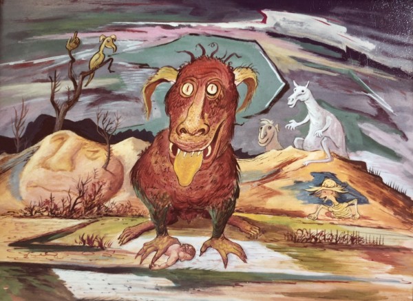 "Moloch" (formerly named "Happy Monster" by CLL) by Fred Shane, Image 1.