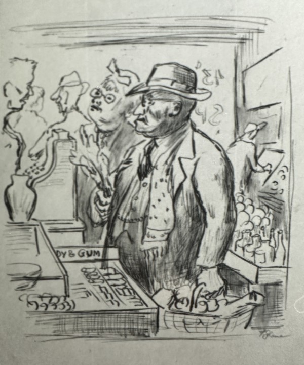 "Grocery Store Checkout, The" by Fred Shane, Image 1.