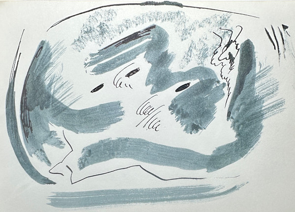 "Pen and Ink Abstraction" by Fred Shane, Image 1.