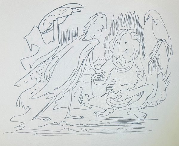"No Thanks, I Have a Belly Ache" by Fred Shane, Image 1.