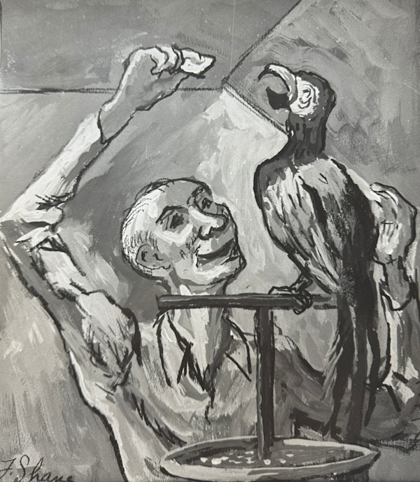 "Feeding the Parrot" by Fred Shane, Image 1.