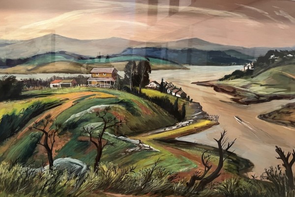 "Landscape of Spain or Portugal" named by CLL by Fred Shane, Image 1.