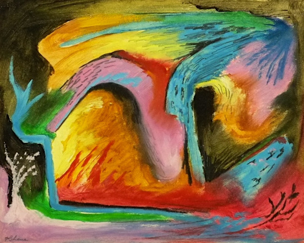 "Landscape Abstraction" by Fred Shane, Image 1.