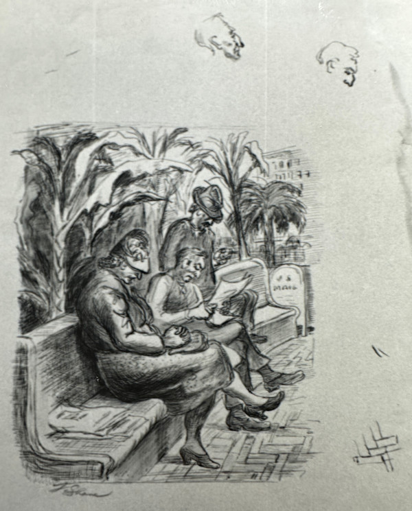 "Park Bench, The" by Fred Shane, Image 1.