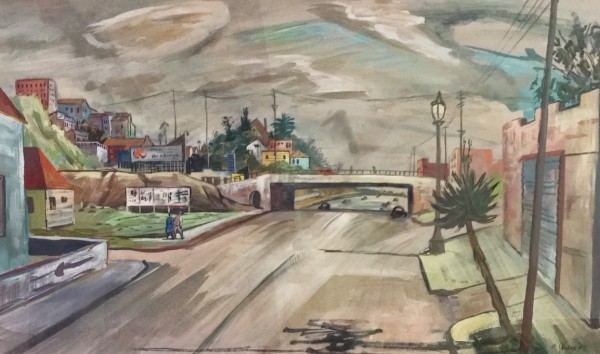 "Sepulveda Overpass" by Fred Shane, Image 1.