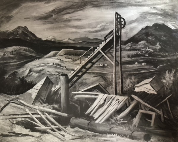 Abandoned Gold Mine; Above Nevadaville Colorado by Fred Shane, Image 1.