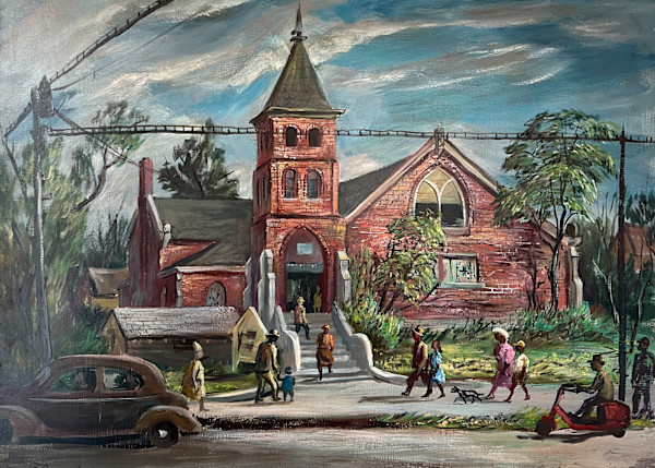 "Sunday Morning, St. Paul A.M.E. Church, Columbia, MO" by Fred Shane, Image 2.