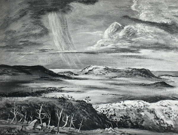 "Storm over the Mesa" by Fred Shane, Image 1.