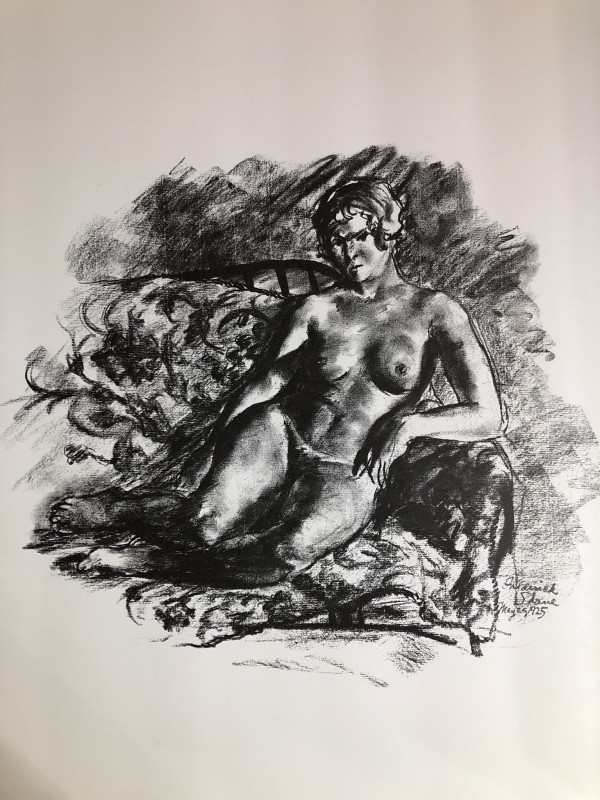 "Figure Study: Nude" by Fred Shane, Image 1.