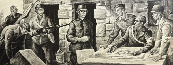 "War - Man with the Hand Wound" named by CLL by Fred Shane, Image 1.
