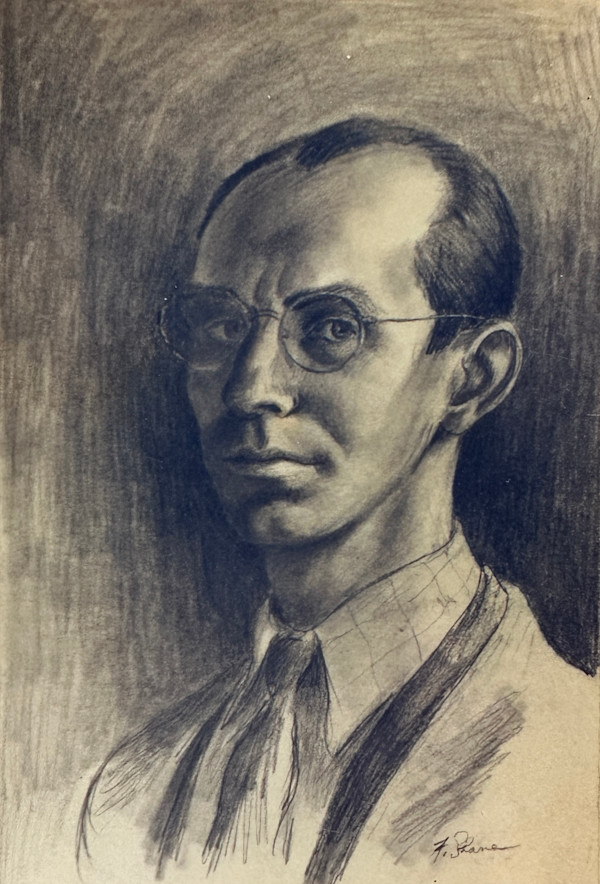 "Self Portrait: Drawing" named by CLL by Fred Shane, Image 1.