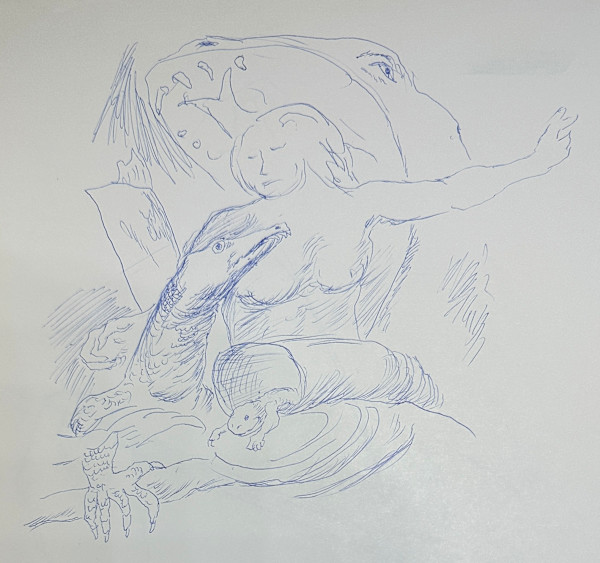 "Princess and the Whale, The" named by CLL by Fred Shane, Image 1.