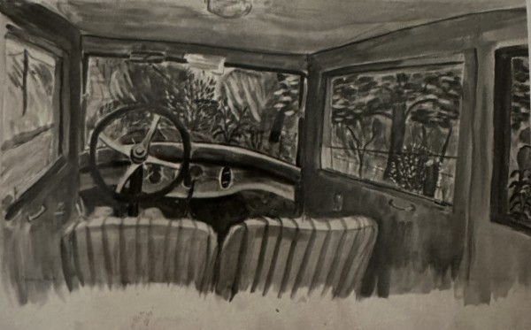 "In the Car" named by CLL by Fred Shane, Image 1.