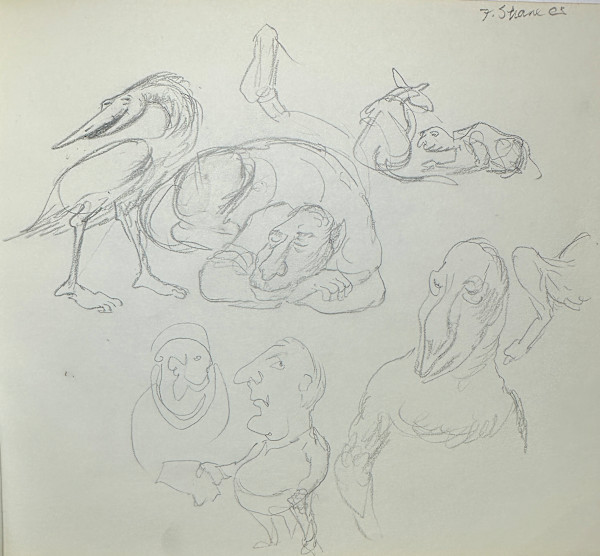"Anthropomorphs and Doodles" named by CLL by Fred Shane, Image 1.