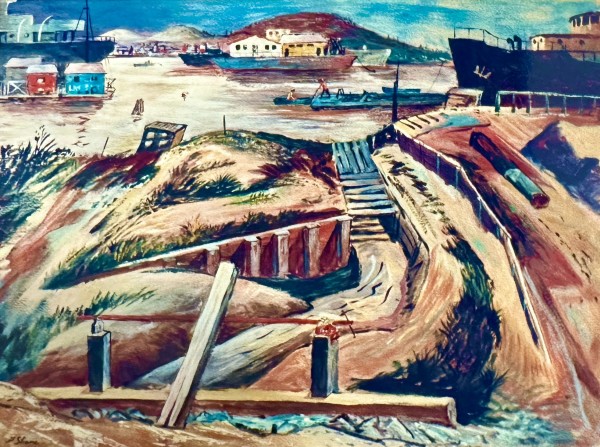 "Path to the Ships"  named by CLL by Fred Shane, Image 1.