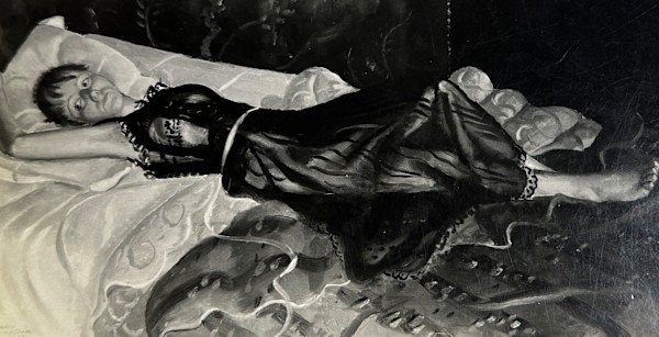 "Reclining Woman" named by CLL by Fred Shane, Image 1.