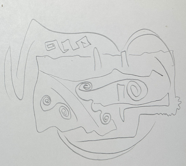 "Automatic Doodle" named by CLL by Fred Shane, Image 1.