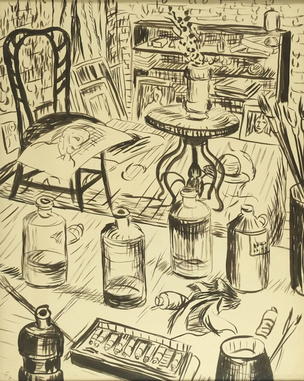 "Studio Interior, Kansas City" by Fred Shane, Image 1.