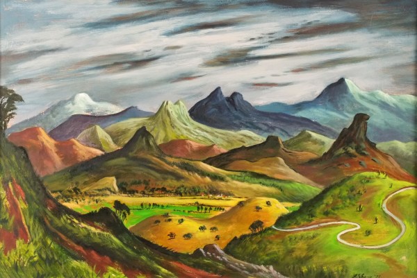 Simi Valley Landscape by Fred Shane, Image 1.