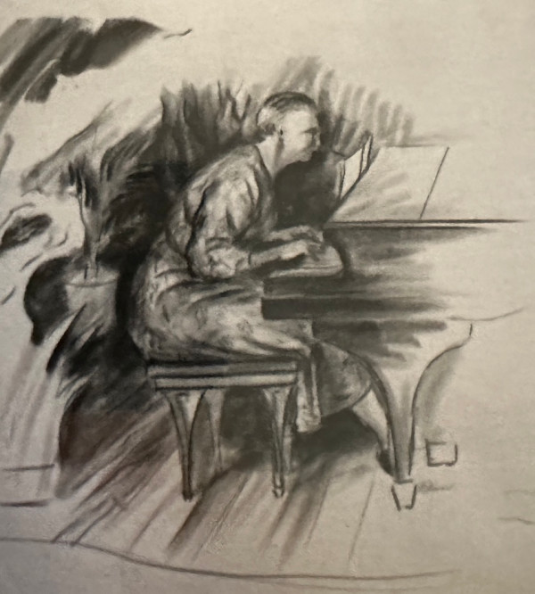 "Ladies Chorus Pianist, The" named by CLL by Fred Shane, Image 1.
