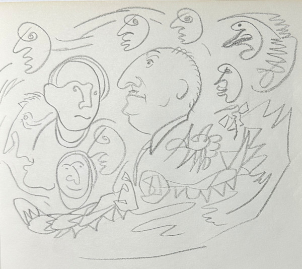 "Faces Doodle" named by CLL by Fred Shane, Image 2.